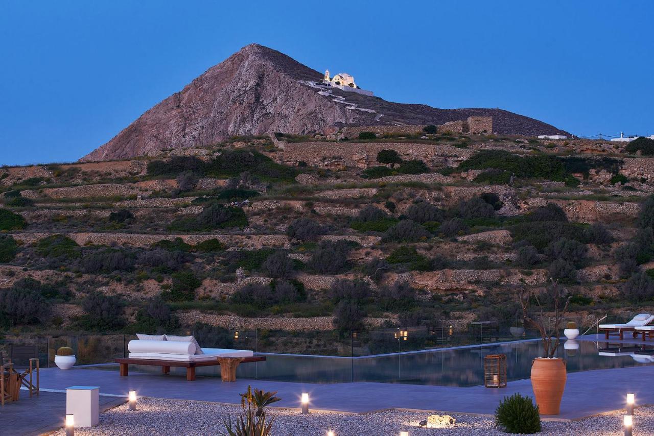 Avaton Hotel Folegandros Town Bagian luar foto